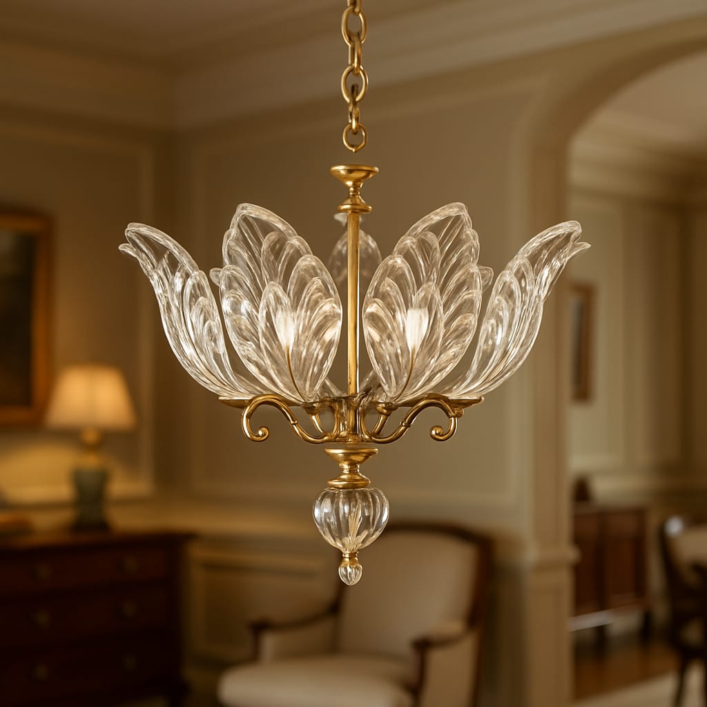 Flower Ceiling LED Chandelier - Elegant Focal Point