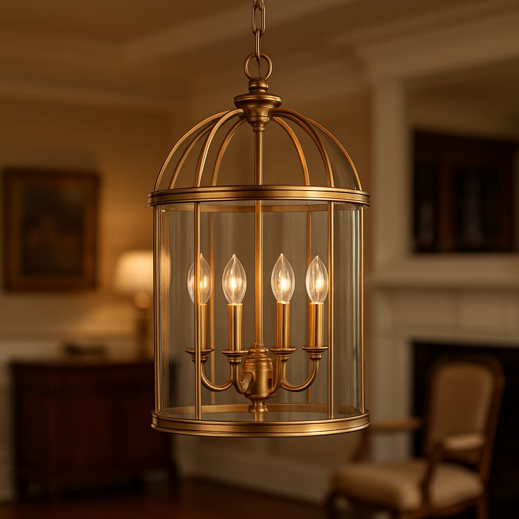 Bird Cage Pendant Light: Stylish Lighting Fixture