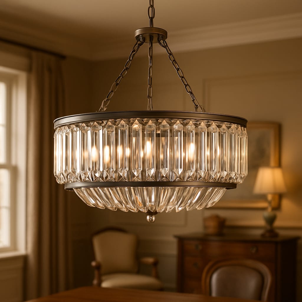 Oval Pendant Chandelier - Illuminate Your Space