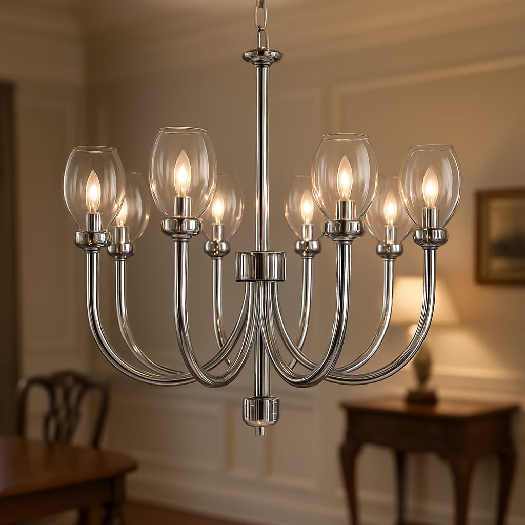 U Shape Chandelier: Illuminate Your Space