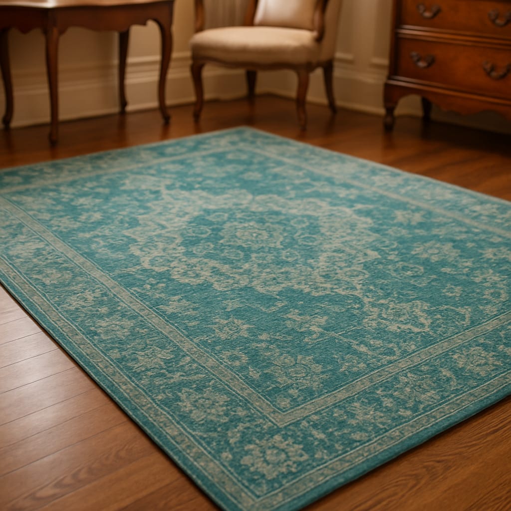 Concept Looms Rugs, Somerset SOM101 Aqua