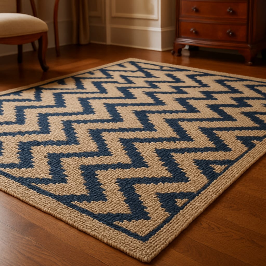 Concept Looms Rugs, Skyline SK103 Ivory Navy